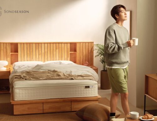 Kim Woo-bin SONOSEASON campaign photoshoot visual
