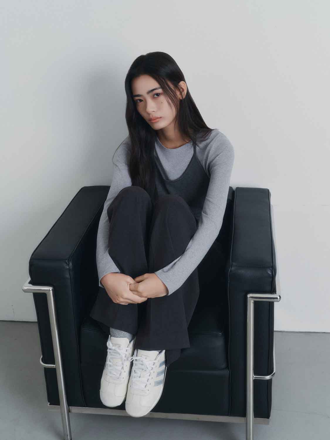 외국인 모델 에이전시 소울라인 MIXXO 2025 룩북촬영 미쏘모델 이미지 2