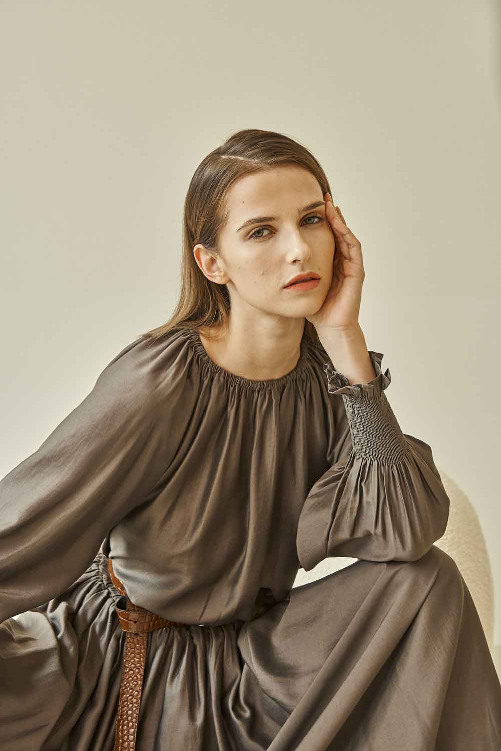 Liberty women’s fashion campaign image by model agency in Korea Souline