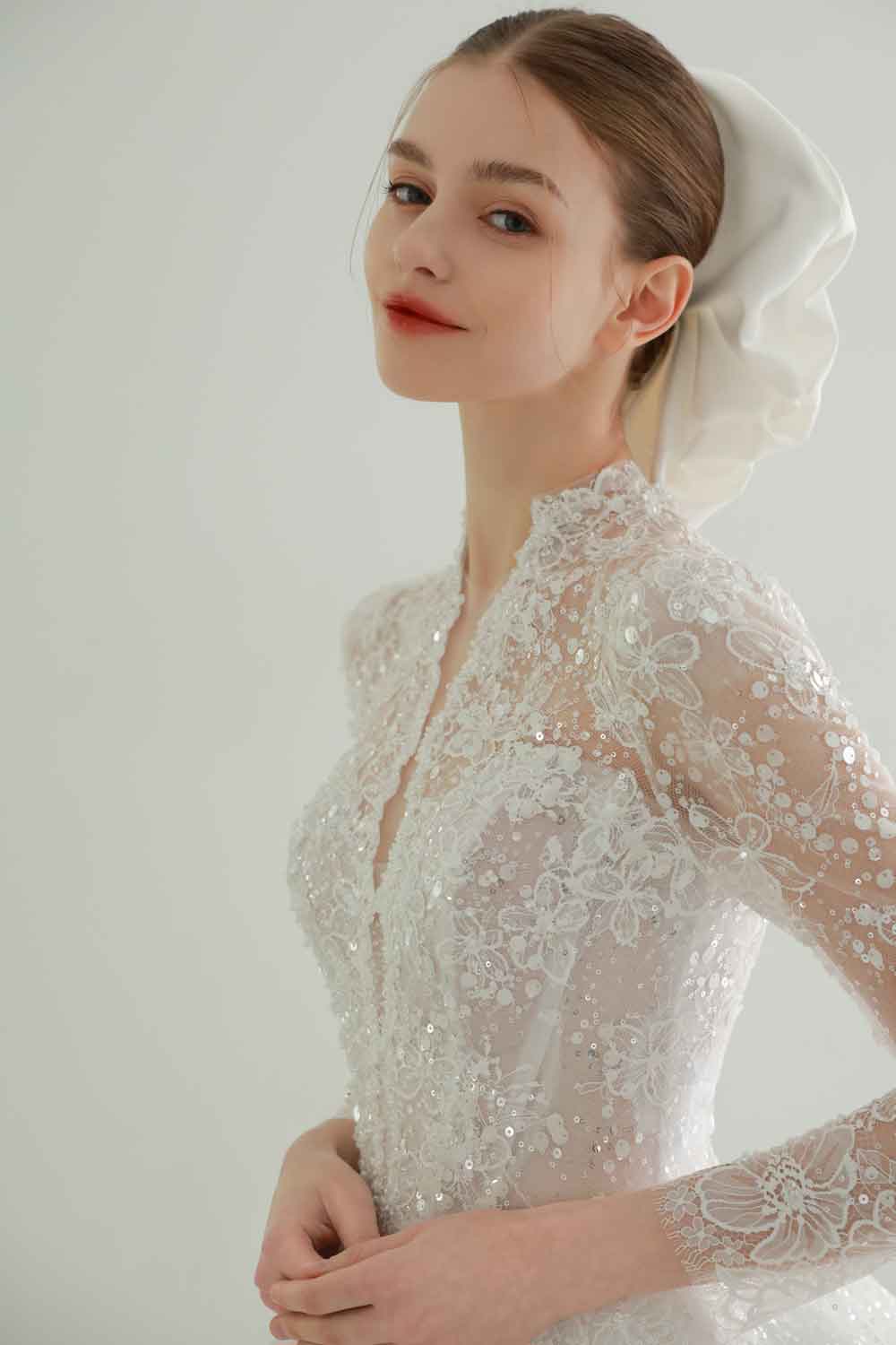 브라이덜 웨딩드레스 모델 촬영 보네르 웨딩